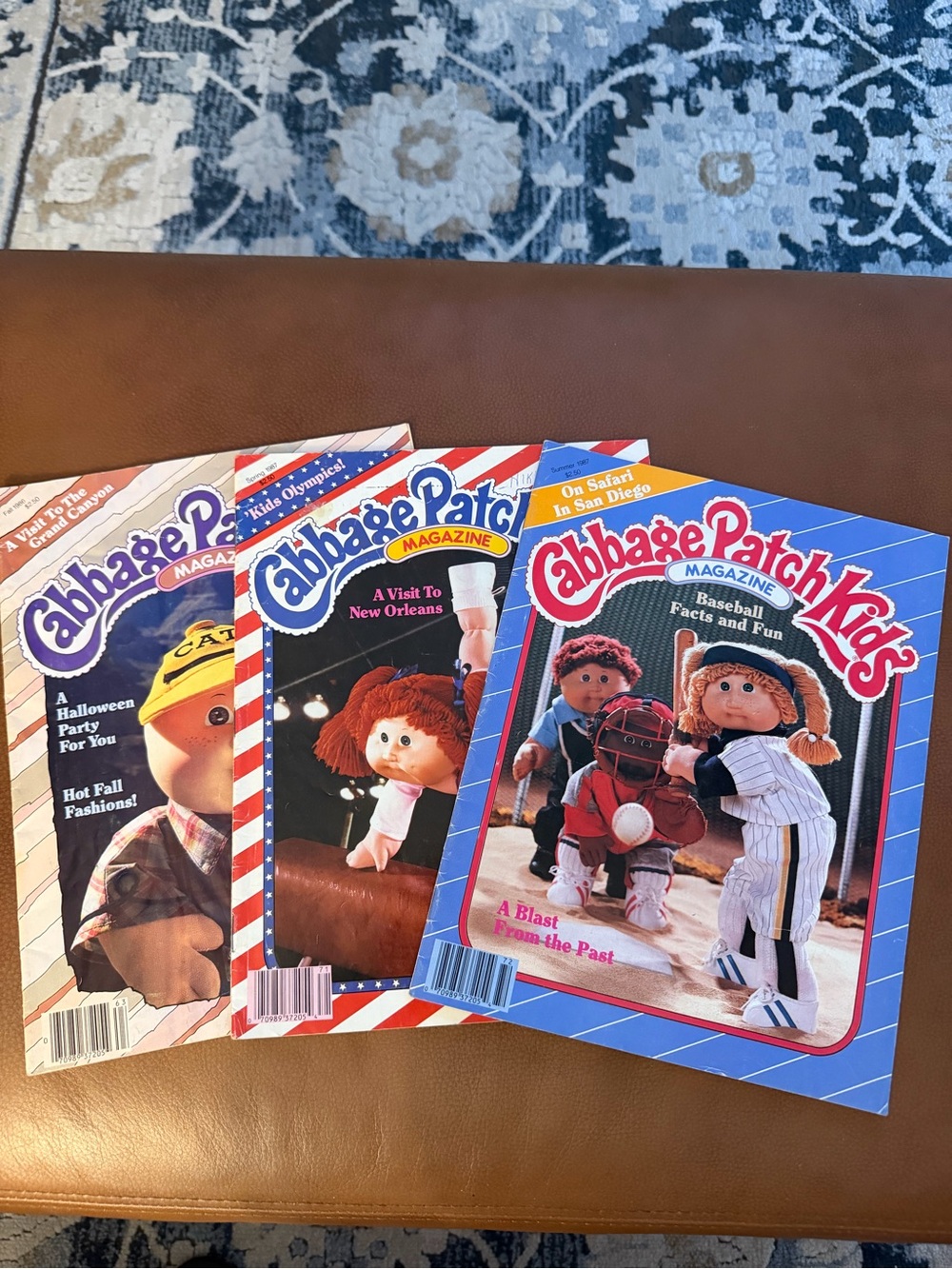 Cabbage Patch Kids Magazines 1986 1987 x 3 issues